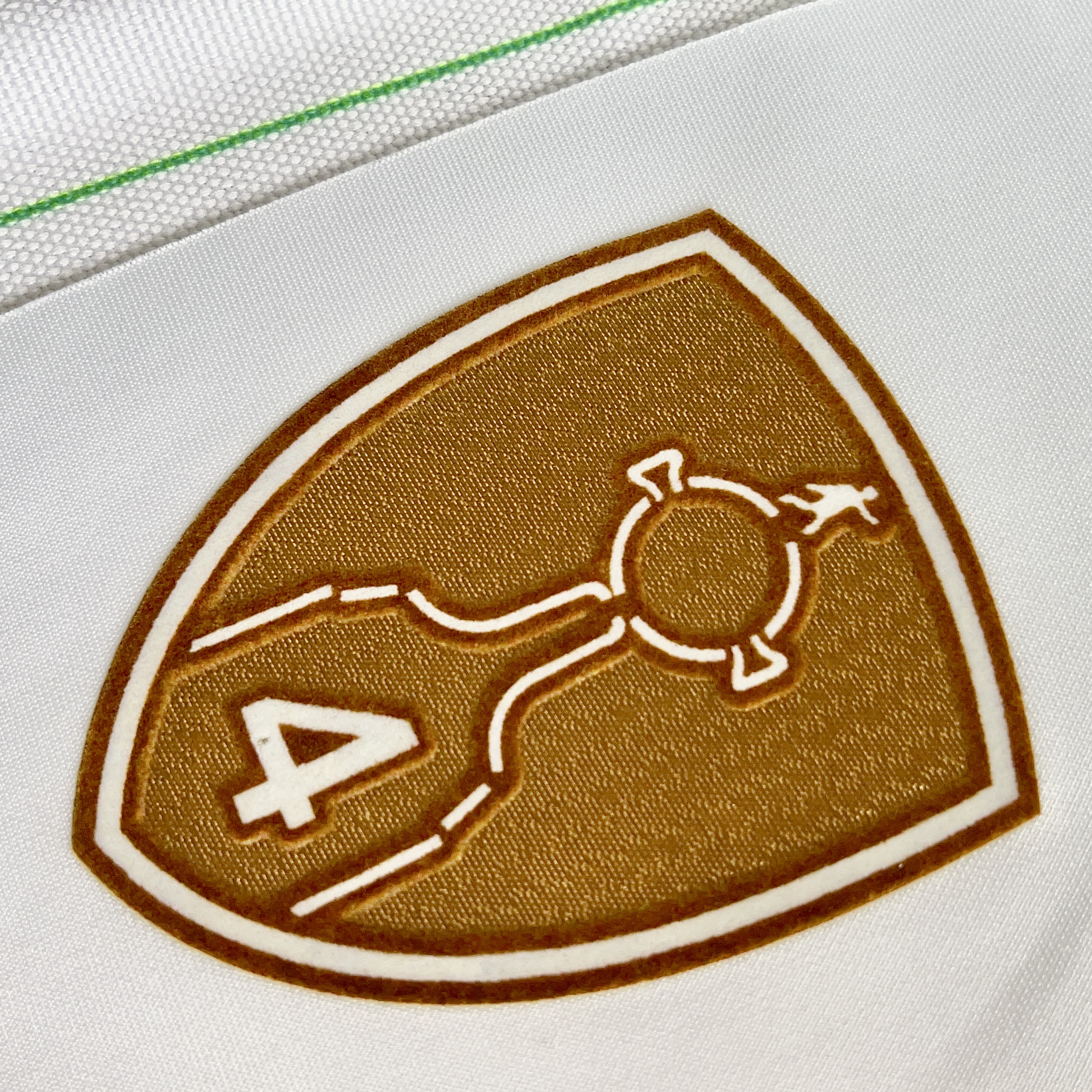  Football Flock and Tatami Fabric Logo