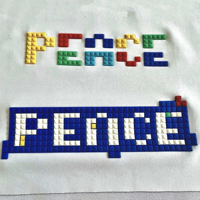 3D Color Letters Moulding Silicone Patches Heat Transfer Logo Patches for Fashion Brands Kids Garments Caps Bags