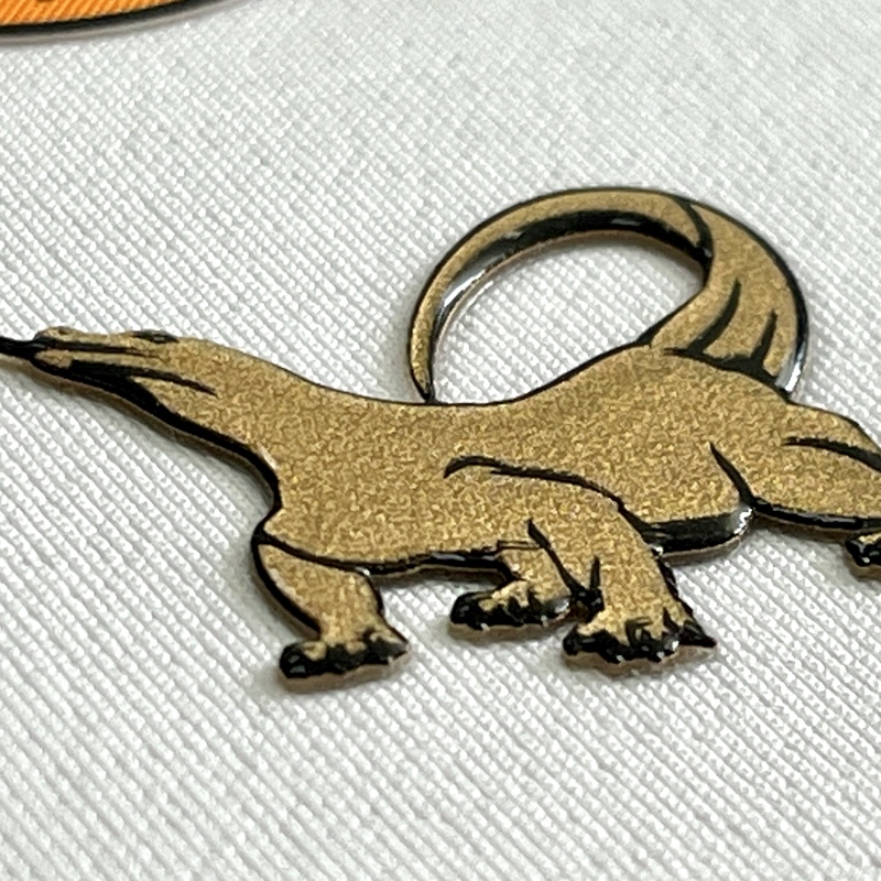 3D Animal Rubber Silicone Iron-on Patches Heat Transfer for Sportswear Uniform
