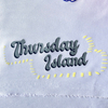 3D Muiter-color Lettering with Yellow Accents Silicone Sew On Iron Patches for Garments