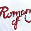 3D Brownish-red Lettering Silicone Sew On Iron Patches for Garments
