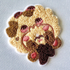 Soft Cartoon Embroidered Chenille Patch