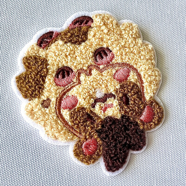 Soft Cartoon Embroidered Chenille Patch