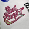 Glitter Heat Transfer TPU Patch for T-shirt Logo