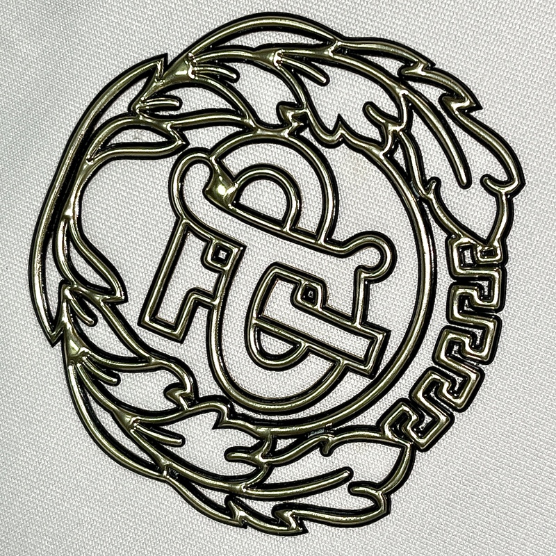 3D Metallic Raised Iron-on TPU Patch for Baseball Cap Logo
