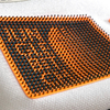 Custom Gradient Logo Brush Silicone Heat Transfers for Baseball Caps