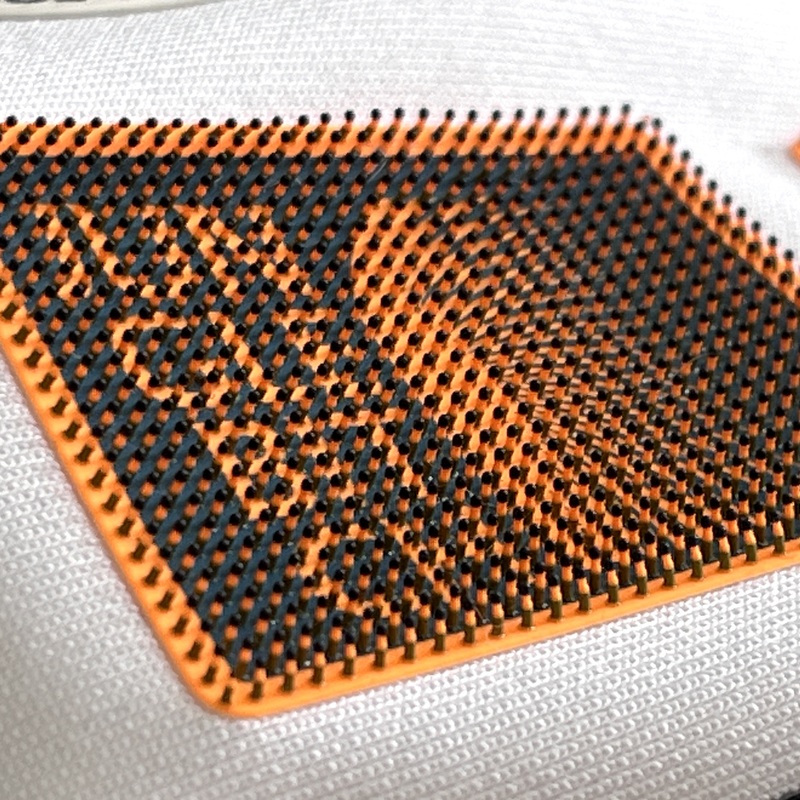 Custom Gradient Logo Brush Silicone Heat Transfers for Baseball Caps