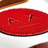 Custom Red Expression Letter Brush Silicone Heat Transfers for Ball Clothing Accessories