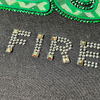 Green High Density Iron-on Letters