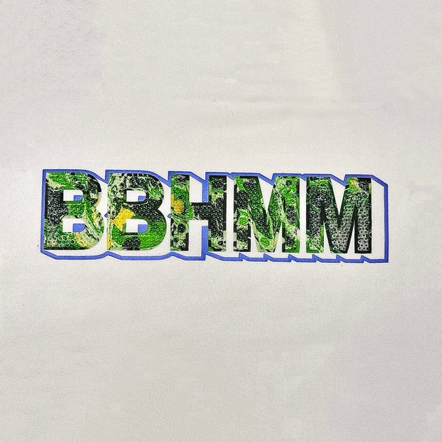 Multi-colour Gradient Sequin Heat Transfer for Fashion Brands