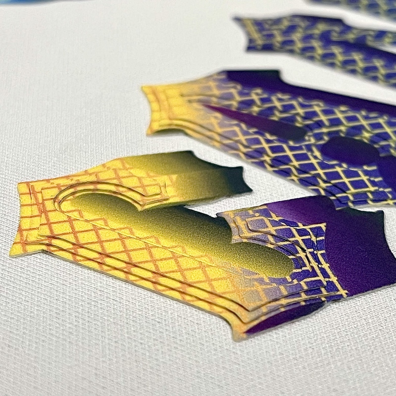 3D Custom Multi-layer Gradient Tiger Heat Transfer for Fashionwear Garment