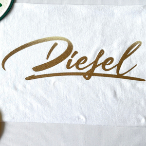 Diesel Logo Iron On Caviar Sticker