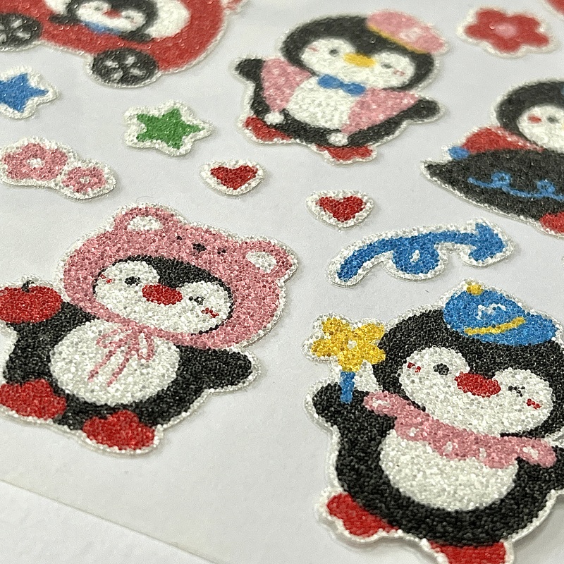 3D In-stock Customizable New Cartoon Caviar Stickers for DIY Handicrafts