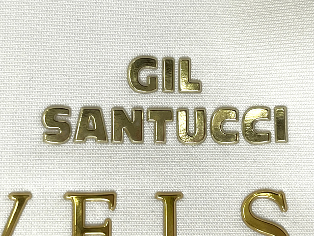 Golden Metallic HD Heat Transfer Letters